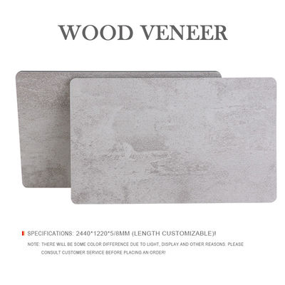 Bamboo Charcoal Board Customized Wooden Decorative Panel Water Resistant Pvc Marble Sheet
