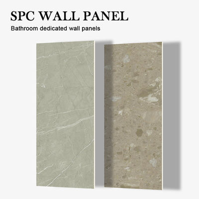 Moisture-Resistant Bathroom SPC Wall Panels Marble Modern Stone Crystal Panels