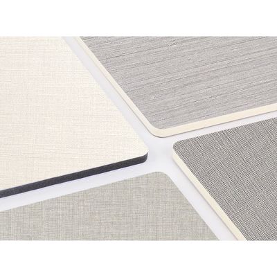 Interior Decorative Bamboo Charcoal Veneer Wall Paneling Level B Fire Rated With Customizable Length