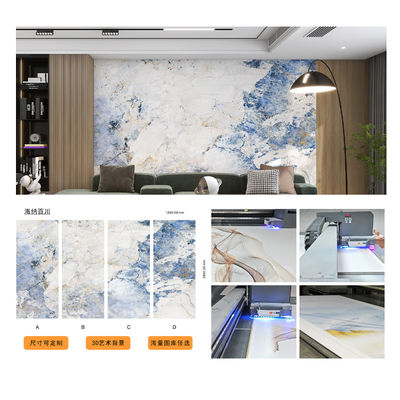 Easy Installing Bamboo Charcoal Decorative Wall Panels High Quality Marble Sheet