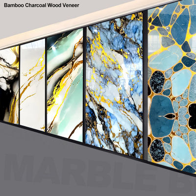 Bamboo Charcoal Bamboo Wood Fiber Marble Wallboard Interior Decorative Panel