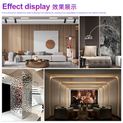 Bamboo Charcoal Bamboo Wood Fiber Marble Wallboard Interior Decorative Panel
