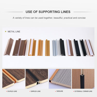Factory Direct Sales Bamboo Charcoal Wood Veneer Bamboo Wood Fiber TV Background Wall