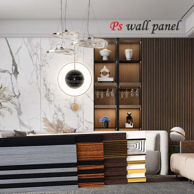 PS Wall Panel Indoor Wood Plastic Exterior Wall WPC Decorative Wall Panel