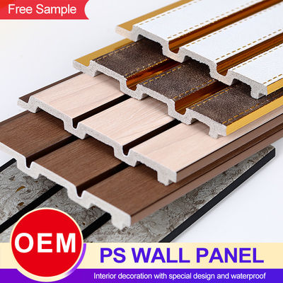 WPC Wall Panel  Interior Decorative PS Wall Panels For Home Decoration