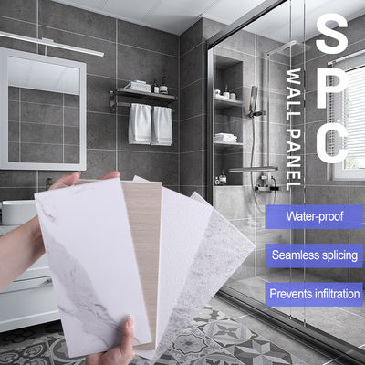 SPC Wall Panels Interior Home Decoration Plastic Panels For Bathroom And Shower