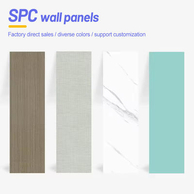 SPC Wall Panels Interior Home Decoration Plastic Panels For Bathroom And Shower