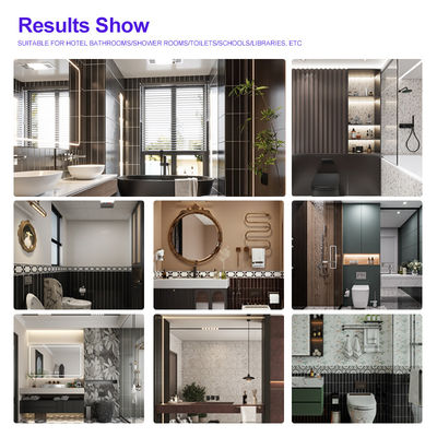 SPC Wall Panels Waterproof Stain Resistant  For Bathroom And Showeroom