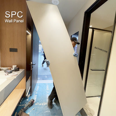 SPC Wall Panels Waterproof Stain Resistant  For Bathroom And Showeroom