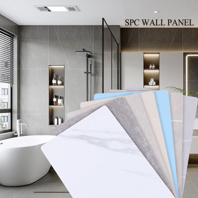 SPC Wall Panel Ceramic Tile Indoor Office Apartment Hotel Shower Room Decorative Panel