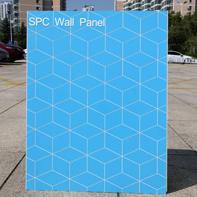 Indoor Bathroom Shower PVC Stone Plastic Board SPC Wall Panel