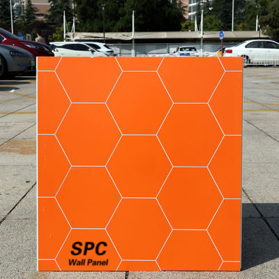 Sample Free Waterproof And Scratch Resistant PVC Plastic Stone Rock Board Design SPC Wall Panel