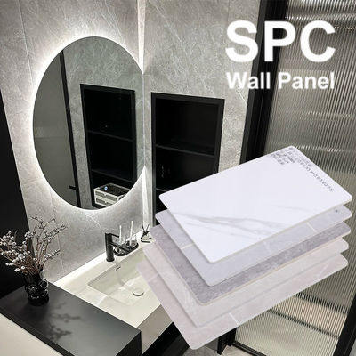 Waterproof Marble SPC Wall Panel Shower Bathroom Seamless Interior Wall Decoration Sheet