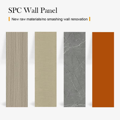 SPC Wall Panel Hotel Bathroom Seamless Marble Sheet Integrated Wall Panel For Indoor Decoration