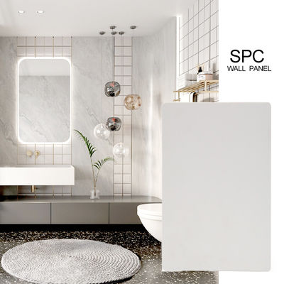 SPC Wall Panels 600*2440*4mm Moisture-Resistant Stone Plastic Siding Eco-Friendly Marble Modern Stone Crystal Panel