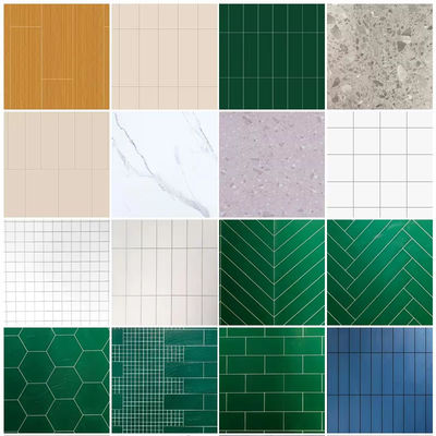 SPC Wall Panel 600*2440*4mm Waterproof Stone Plastic Seamless Marble Sheet Integrated Wall Panel For Hotel Bathroom Indoor Decoration