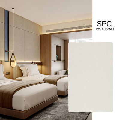 SPC Wall Panel 600*2440*4mm Waterproof Stone Plastic Seamless Marble Sheet Integrated Wall Panel For Hotel Bathroom Indoor Decoration