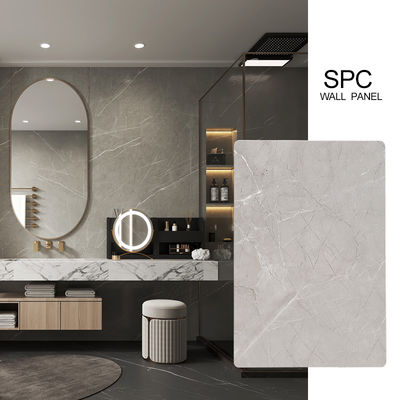 SPC Wall Panels New Arrival 600*2440*4mm Waterproof Stone Plastic Eco-Friendly Interior Decorative Panels Suitable For Wet Rooms and Bathrooms