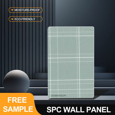 SPC Wall Panel Surprise Price 600*2440*4mm Waterproof Stone Plastic Eco-Friendly Home Decor Wall Tiles  Seamless Splicing Interior Wall Board For Bathroom And Shower