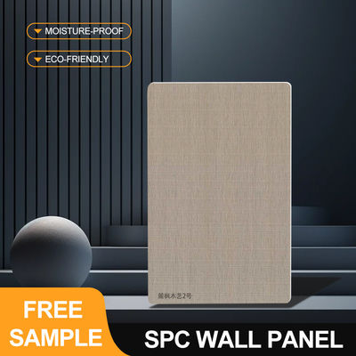 SPC Wall Panel Hot Selling 600*2440*4mm Waterproof Stone Plastic Eco-Friendly Indoor Office Decoration Board For Shower