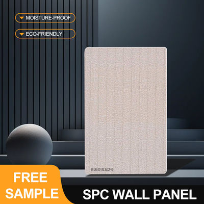 SPC Wall Panel Hot Selling 600*2440*4mm Waterproof Stone Plastic Eco-Friendly SPC Decorative Wall Panel Interior For Bathroom
