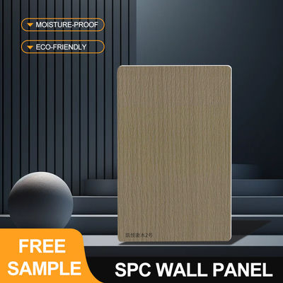 SPC Wall Panel 600*2440*4mm Waterproof And Moisture-Resistant Stone Plastic Composite Eco-Friendly Interior Wall Decorative Panel For Bathroom