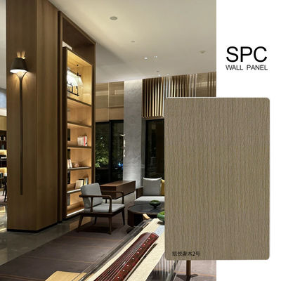 SPC Wall Panel 600*2440*4mm Waterproof And Moisture-Resistant Stone Plastic Composite Eco-Friendly Interior Wall Decorative Panel For Bathroom