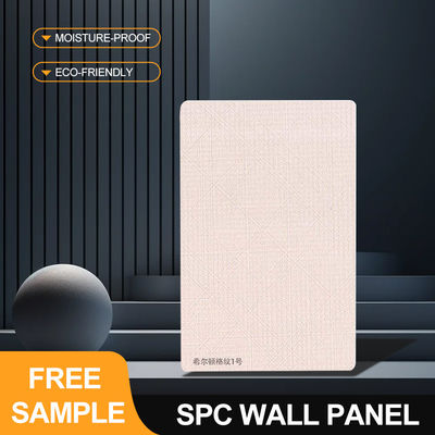 Spc Wall Panel New Pruduct 600*2440*4mm B1 Class Fireproof Spc Tile Durable Waterproof Wear Resistant LayerStone Plastic Composite Eco-Friendly Interior Decoration For Bathroom And Shower