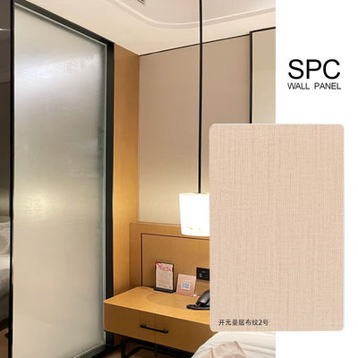 600*2440*4mm SPC Wall Panel Stone Plastic Composite Termite Resistance Hundreds Of Decors Wood Veneer Wall Panel For Bathroom