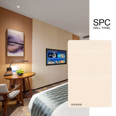SPC Wall Panel 600*2440*4mm Stone Plastic Composite Board Indoor Office Decoration Board For Shower