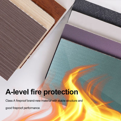 New Trend Bamboo Charcoal Wood Veneer Waterproof And Moisture-proof Interior Decoration Board For Corridor Ceilings