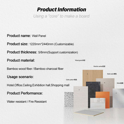 Popular Design PVC Wood Grain Wall Panel Wear-resistant And Easy To Clean Wall Panel For Corridor Ceiling