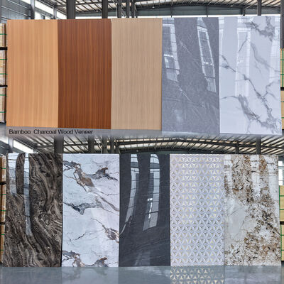 Customized Waterproof Eco Friendly Wood Grain Bamboo Charcoal Fiber Boards