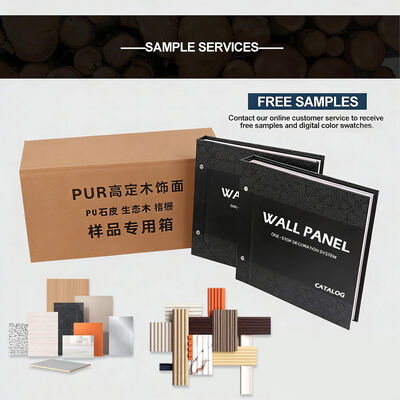 Hot Sale PVC WPC Wall Panel Waterproof And Moisture-proof Wall Paneling For Decorative Interior