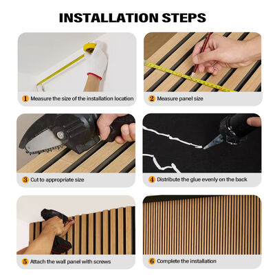 High Quality Acoustic Panel Natural Wood Slat for Conference Rooms and Lecture halls Sound Proofing Panels