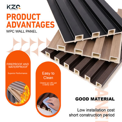 Eco-Friendly Bamboo Fiber 3d Wall Panel Interior WPC Wall Panel for Household Use
