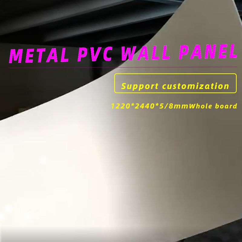 Metal Film Bamboo Charcoal Wood Veneer Acoustic Wall Panels