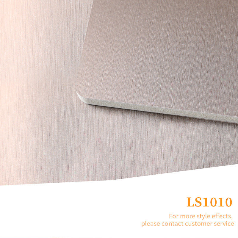 1.22*2.6m Decorative Metal Bamboo Fiber Wall Panel Interior