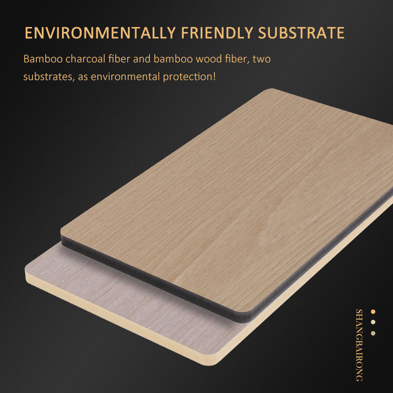 Hot Products Interior Decoration Waterproof Bamboo Charcoal Fabric Wall Panel