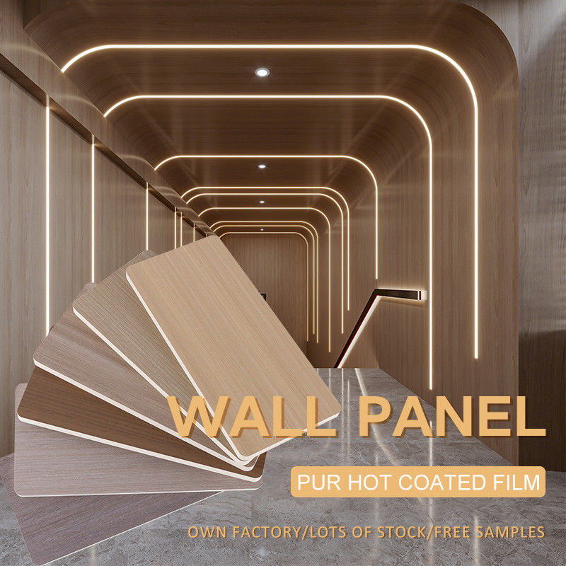 Customized Waterproof Eco Friendly Wood Grain Bamboo Charcoal Fiber Boards