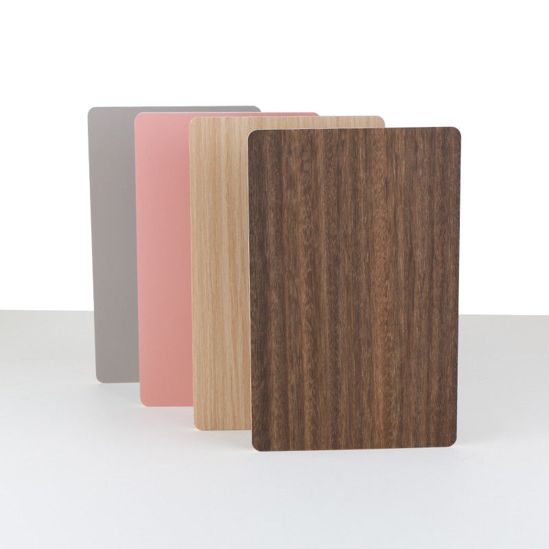Carbon Crystal Bamboo Charcoal Wood Veneer Wood Grain Wall Panels Mould Proof