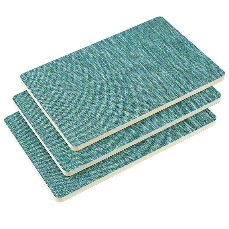 Bamboo Wood Fiber Fireproof Fabric PVC Wall Panels Water Resistant