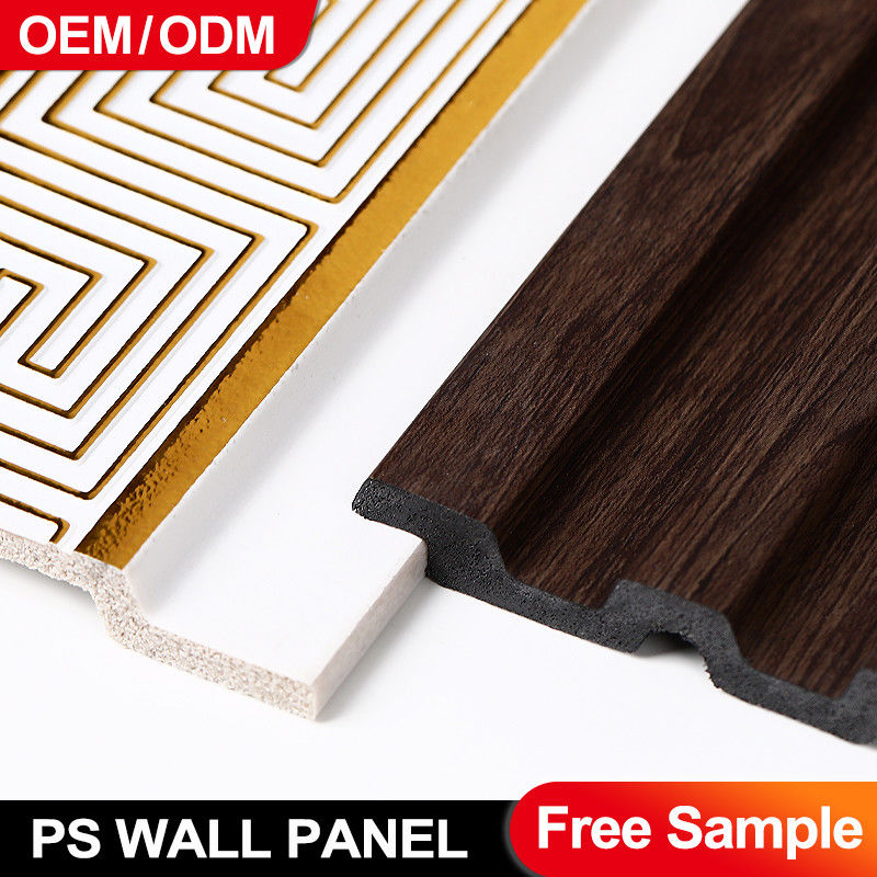 Wholesale PS Wall Panel Home Decoration Grille Board Waterproof Bathroom Wall Panel