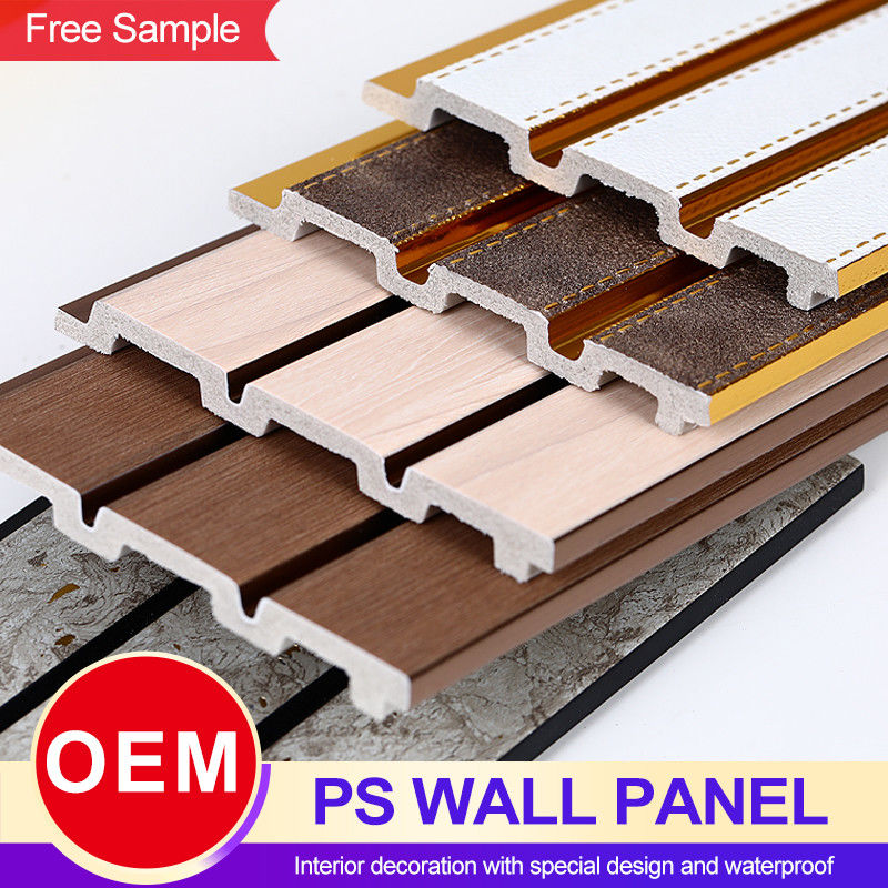 WPC Wall Panel  Interior Decorative PS Wall Panels For Home Decoration