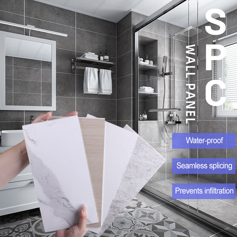 SPC Wall Panels Interior Home Decoration Plastic Panels For Bathroom And Shower