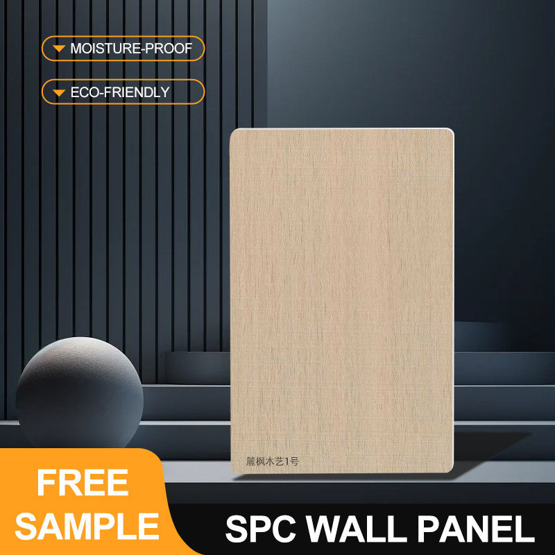 SPC Wall Panel Sale 600*2440*4mm Waterproof Stone Plastic Eco-Friendly Ceramic Tile Indoor Decorative Panel For Office Apartment And Hotel Shower Room