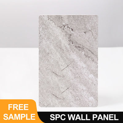 Стенная панель SPC 600*2440*4mm водонепроницаемая и огнеупорная Стенная панель WPC ПВХ мраморный лист облицовка интерьерная декоративная панель для ванной без швов