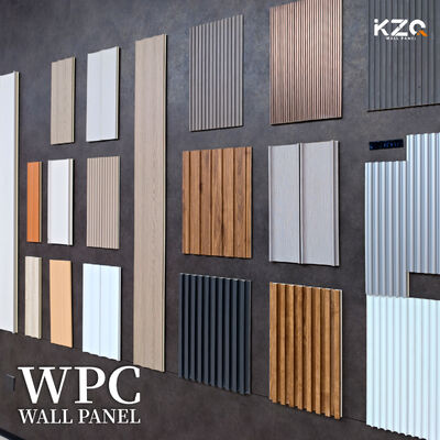OEM-поддерживаемая стеновая панель WPC однотонного цвета для декора квартиры и спальни